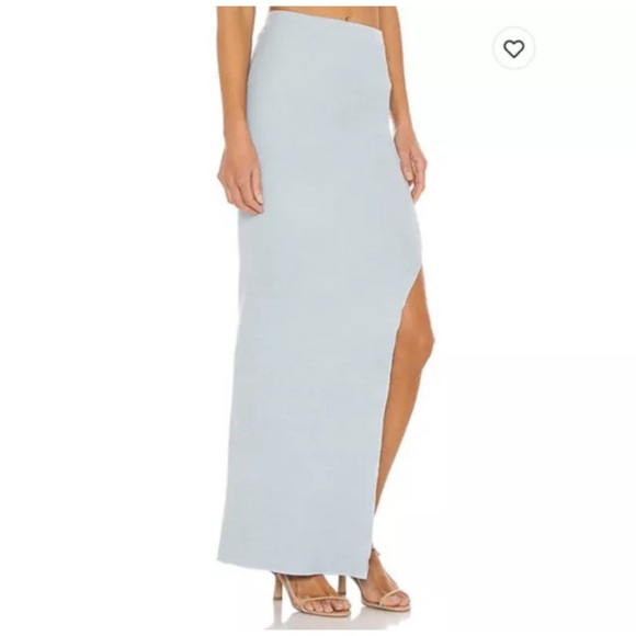 Indah Dresses & Skirts - Indah Body Boss Ribbed Midi Maxi Slit Skirt